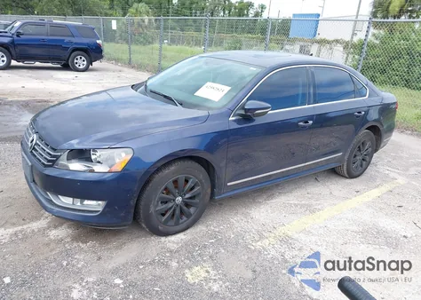 2012 Volkswagen Passat 2.0L Tdi Sel Premium from USA, damaged, VIN 1VWCN7A33CC016810